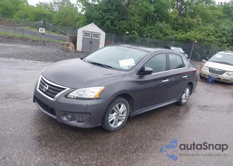 2014 Nissan Sentra Sr из США, поврежденный, VIN 3N1AB7AP6EL606662